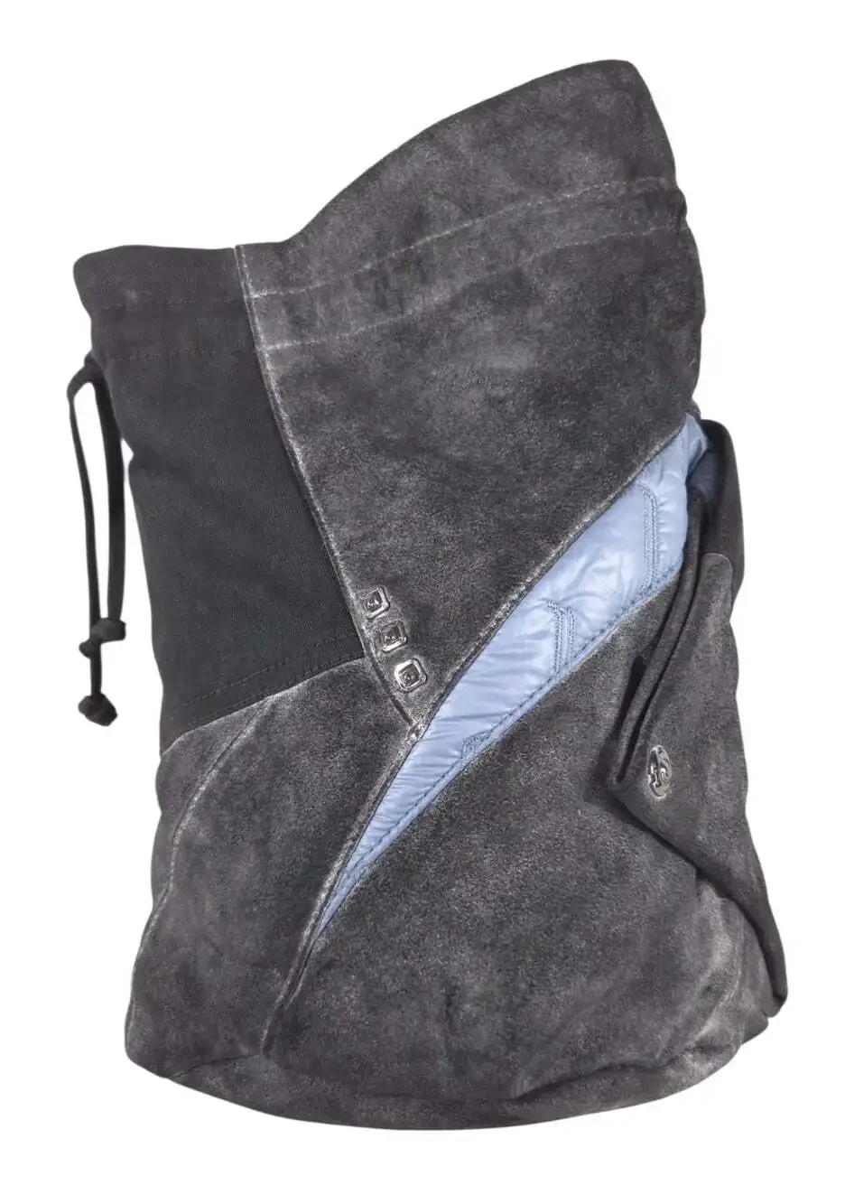 Kiko Kostadinov Oren Medium Crossbody Shoulder Bag US OS Mens Black Blue $560